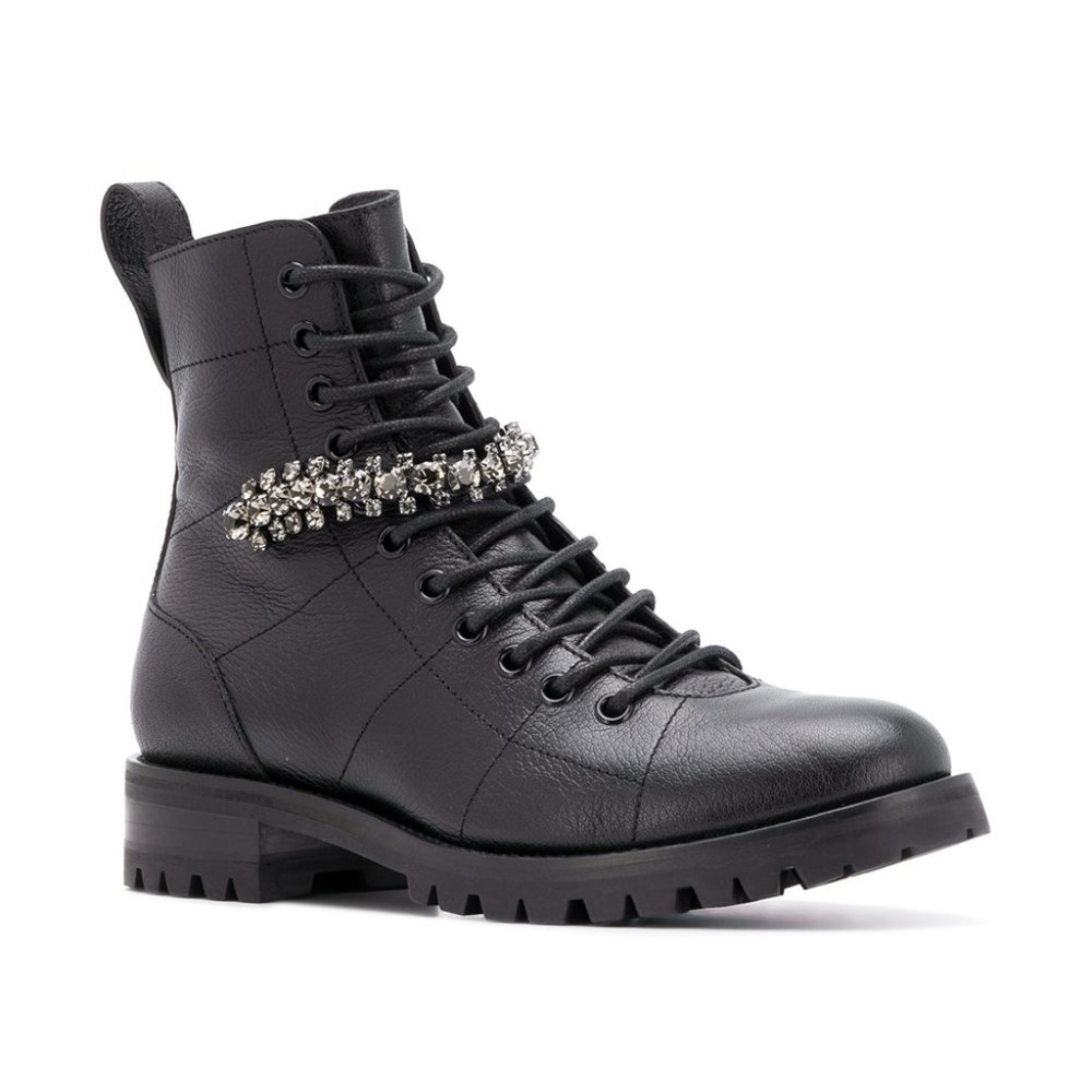 Jimmy Choo Cruz combat ankle boots